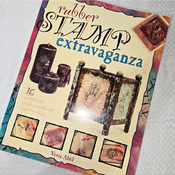 'Rubber Stamp Extravaganza' Softcover Edition - Picture 1 of 15